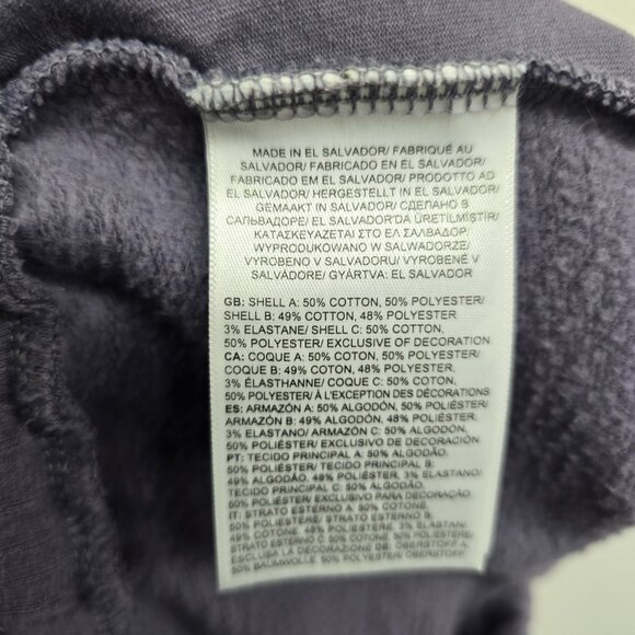 The North Face Sweatpants Joggers Women's Size XS Logo Purple Drawstring Pockets - Picture 5 of 7